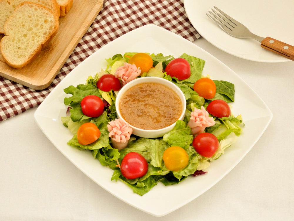 あっさり軽いので手作りドレッシングやマヨネーズ、マリネ調味液等の生食用に。